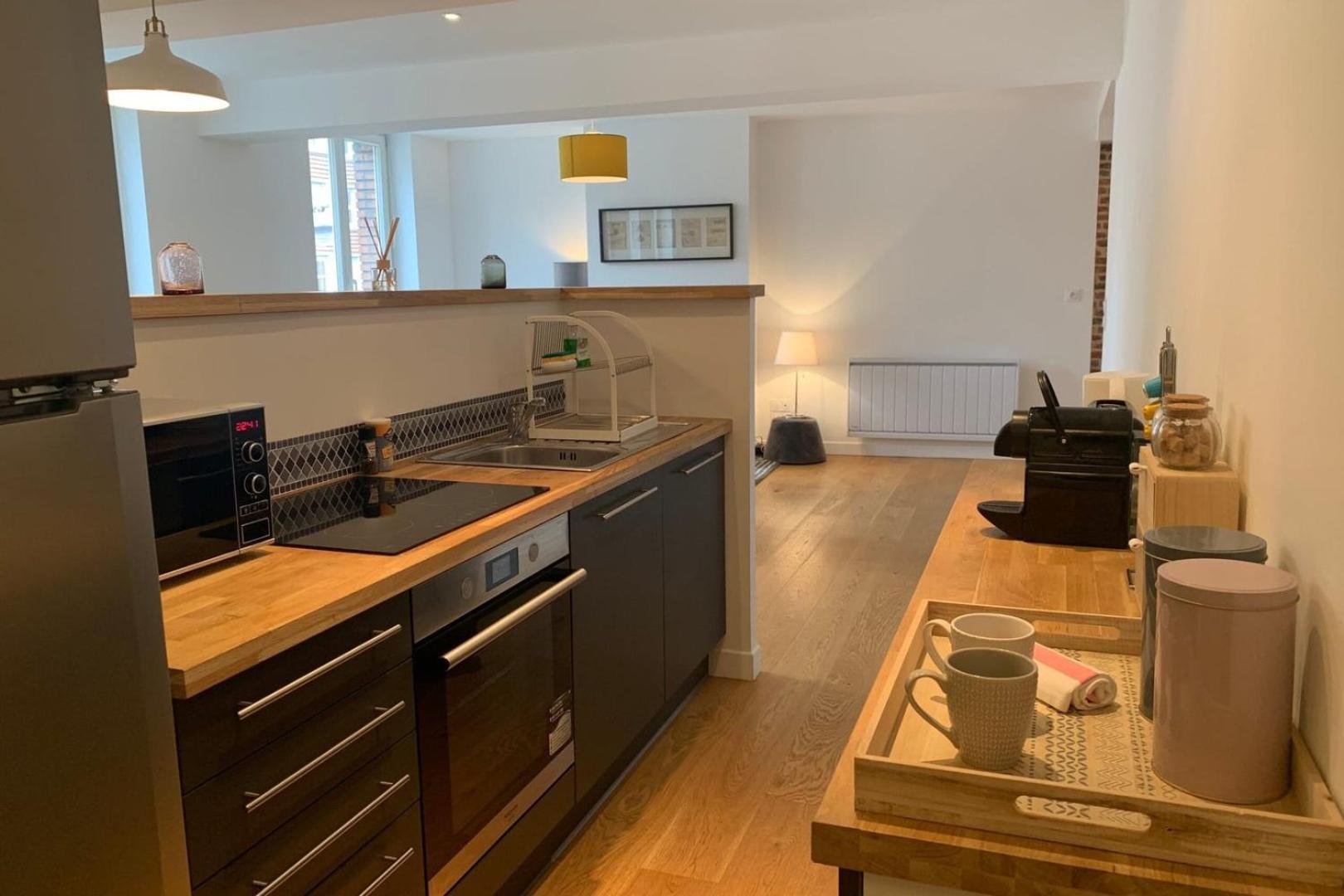 Lille Centre - Beautiful Bright Apartment! Luaran gambar