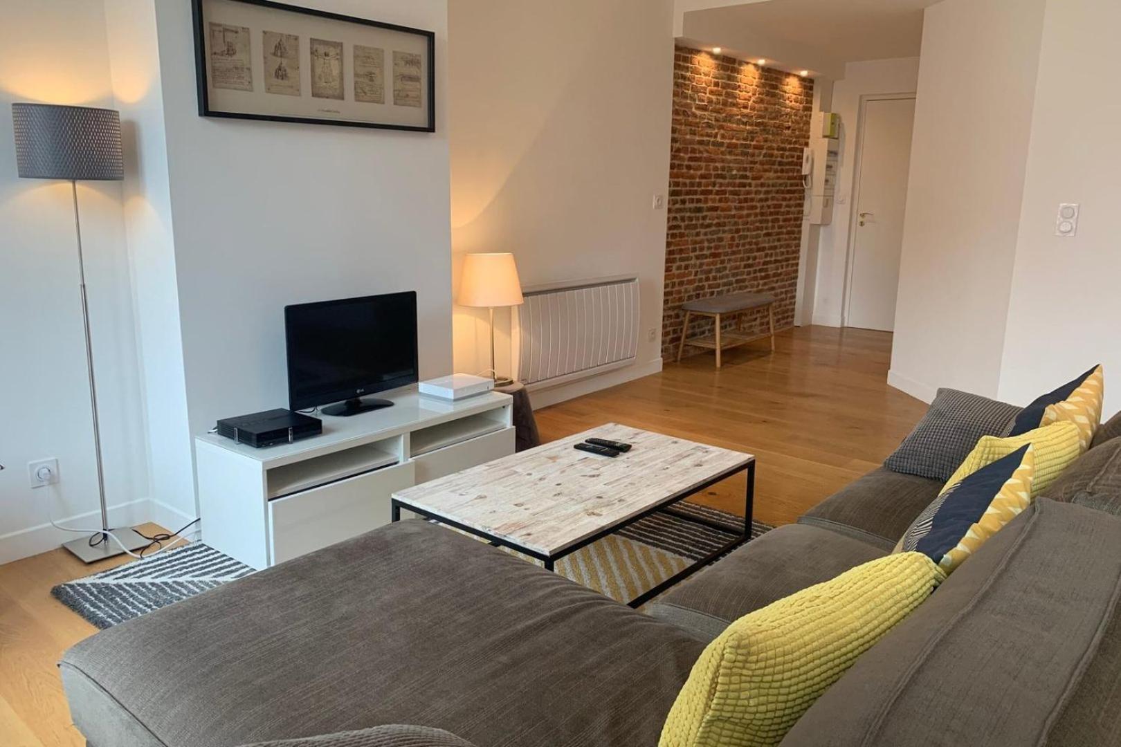 Lille Centre - Beautiful Bright Apartment! Luaran gambar