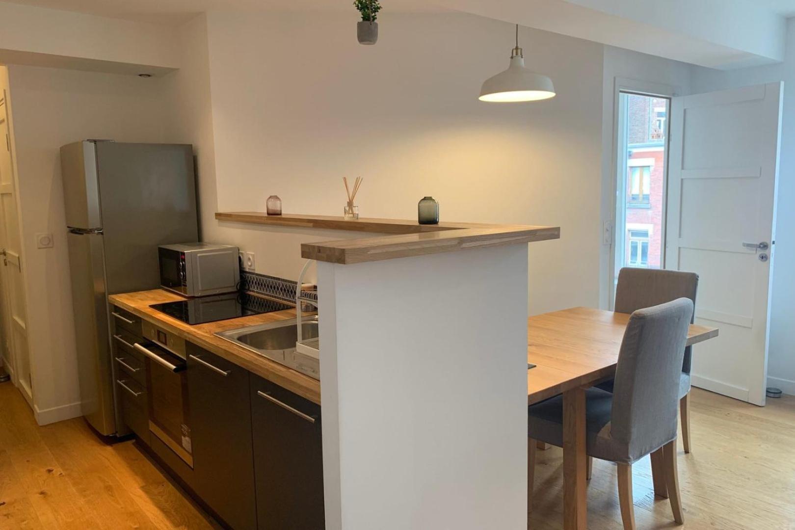 Lille Centre - Beautiful Bright Apartment! Luaran gambar