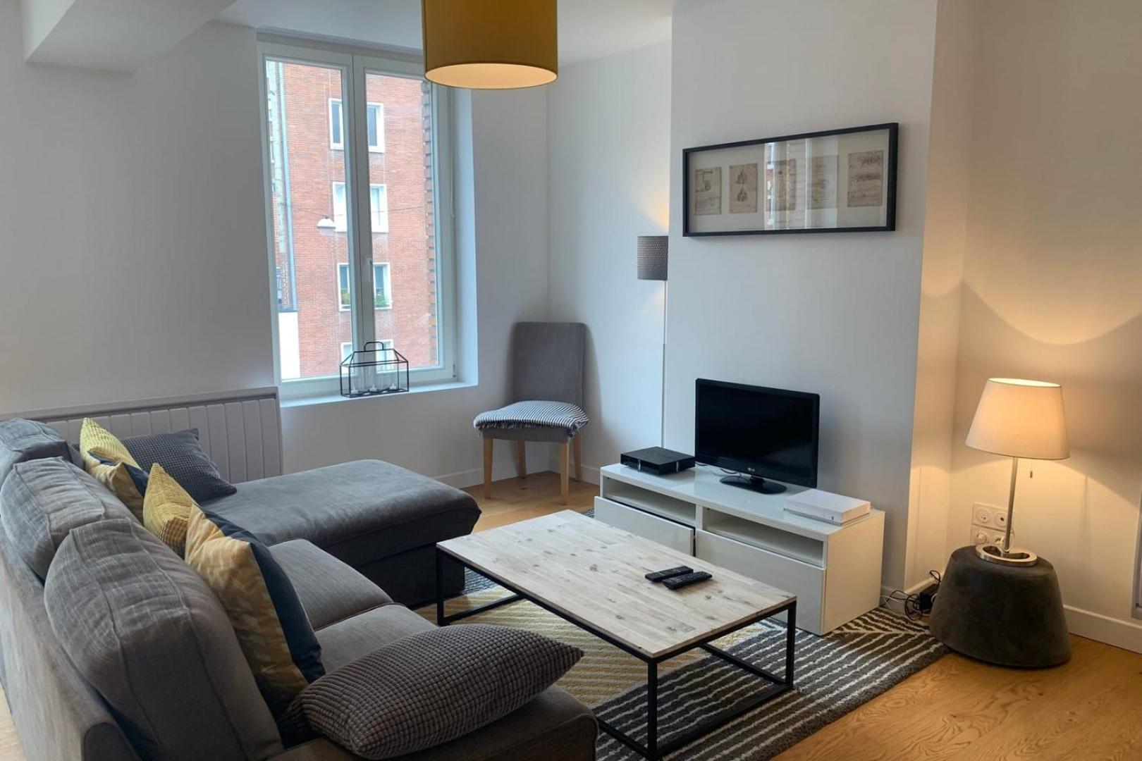 Lille Centre - Beautiful Bright Apartment! Luaran gambar